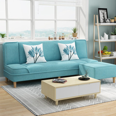 沙發床客廳臥室兩用可摺疊簡易出租屋用小戶型單雙人現代簡約布藝
