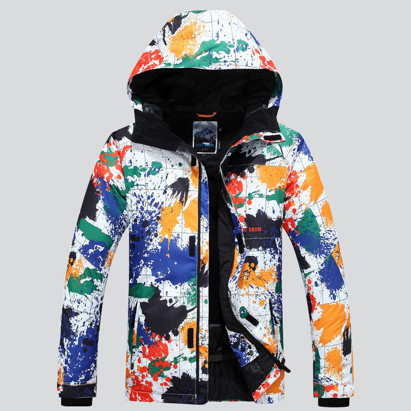 Heren skikleding Zuid-Korea dikke warme sneeuwpak winddicht waterdicht dubbel snowboard snowboardpak heren_voghion.com