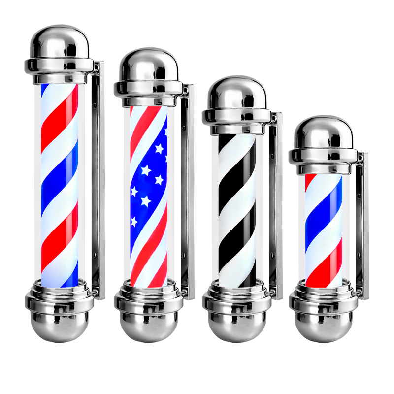 Fábrica directa del salón de peluquería luces de logotipo luces de peluquería luces de peluquería luces de peluquería al aire libre barra de barbería impermeable