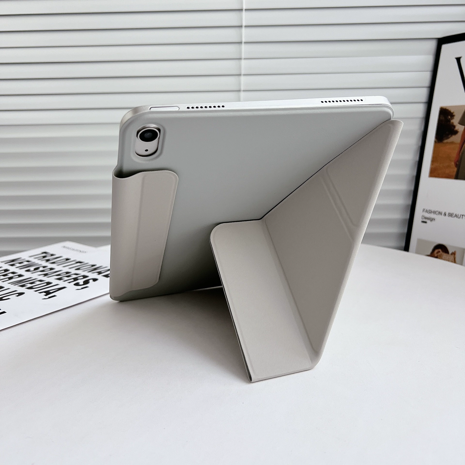 Подходящий защитный чехол для iPad Air4/5 официальный аналог с магнитом 10-го поколения 11A16 клип кожаный чехол Pro2025 держатель