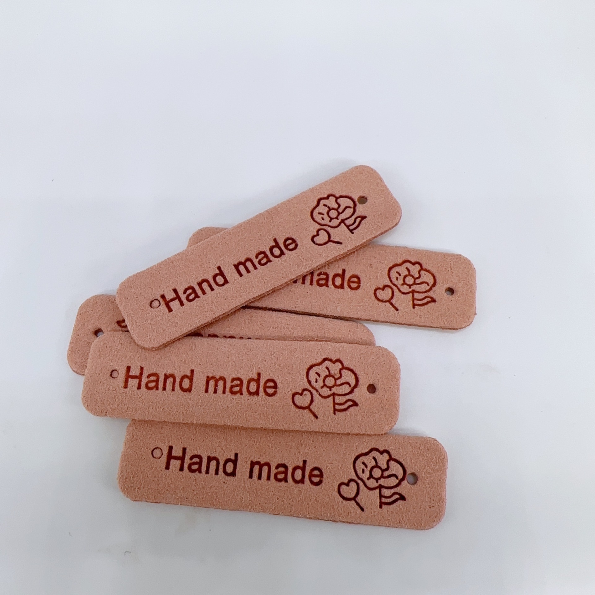 Handmade Hand-stitched Leather Label Scarf Shoes and Hats Socks Bow Hairpin Accessories Accessories Accessories Patch Label