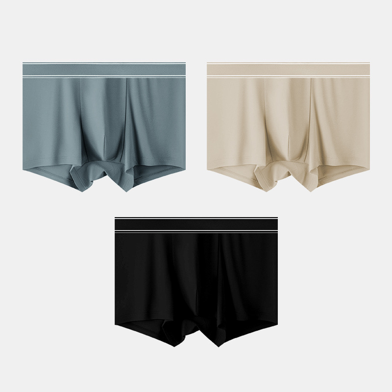 Pantalones de algodón antibacterianas para hombres, pantalones de cuatro pantalones transpirables para adolescentes, pantalones cortos para hombres, pantalones de verano