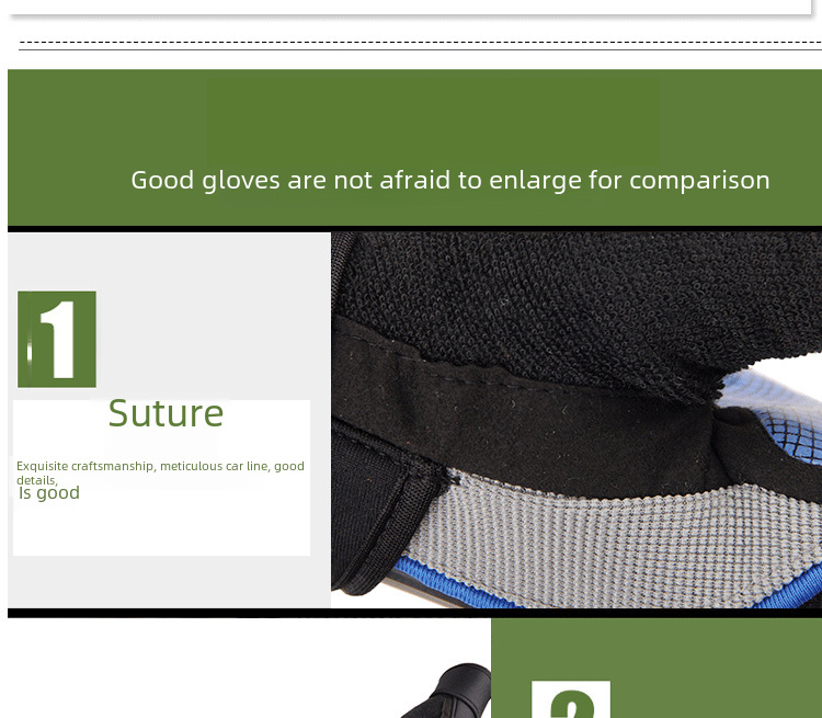 One-piece delivery men's and women's half finger sports gloves autumn and winter riding fitness lengthened wristband silicone non-slip factory wholesa_maomaolike.com