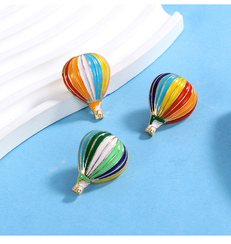 Casual, Daily Occasion Cute Modern Style Pin Hot Air Balloon Alloy Enamel Unisex Brooches