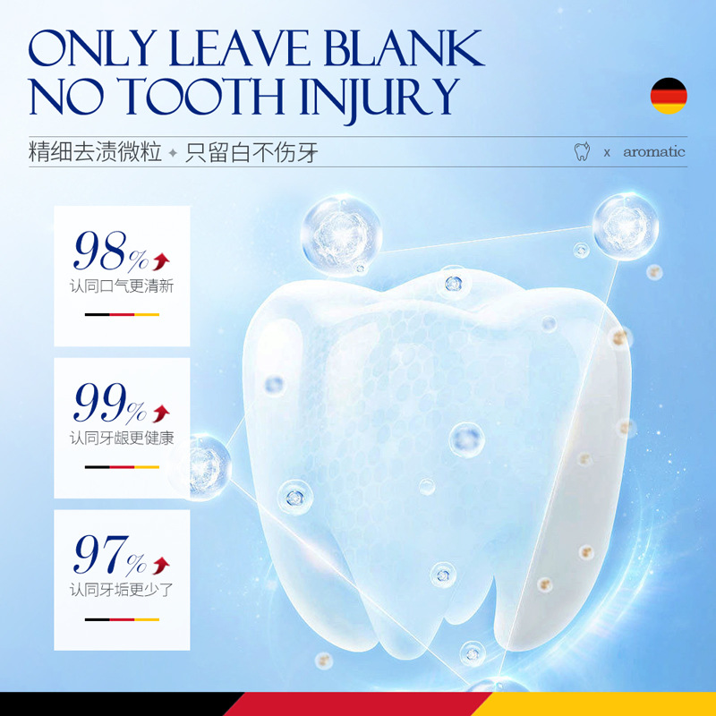 Dental Starta fresco, pasta de dientes suave y limpia, aliento fresco para eliminar manchas de dientes, pasta de dientes de prensa, productos genuinos. image 3