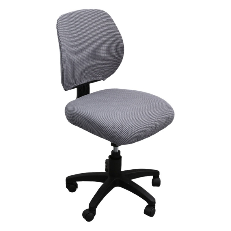 Suministro transfronterizo de fundas para sillas de oficina, fundas elásticas de jacquard, juego de 2 fundas para asiento, funda para taburete individual al por mayor