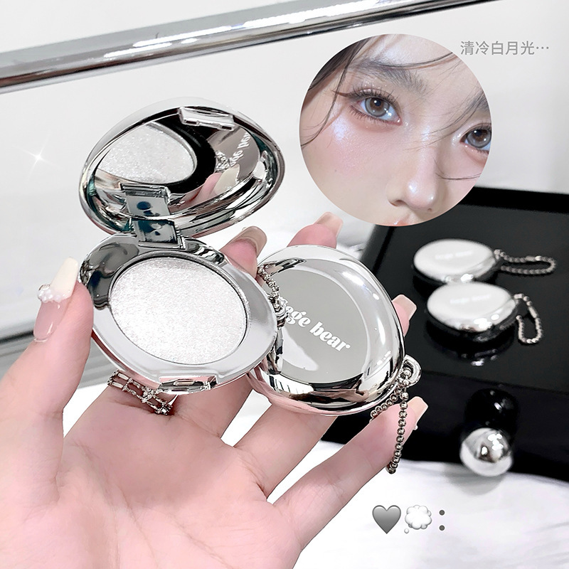 Nuevo producto Gege bear Star Diamond Fluorescent Highlight Paste textura de mandioca brillo facial perlado estereoscópico gusanos de seda de cama image 1