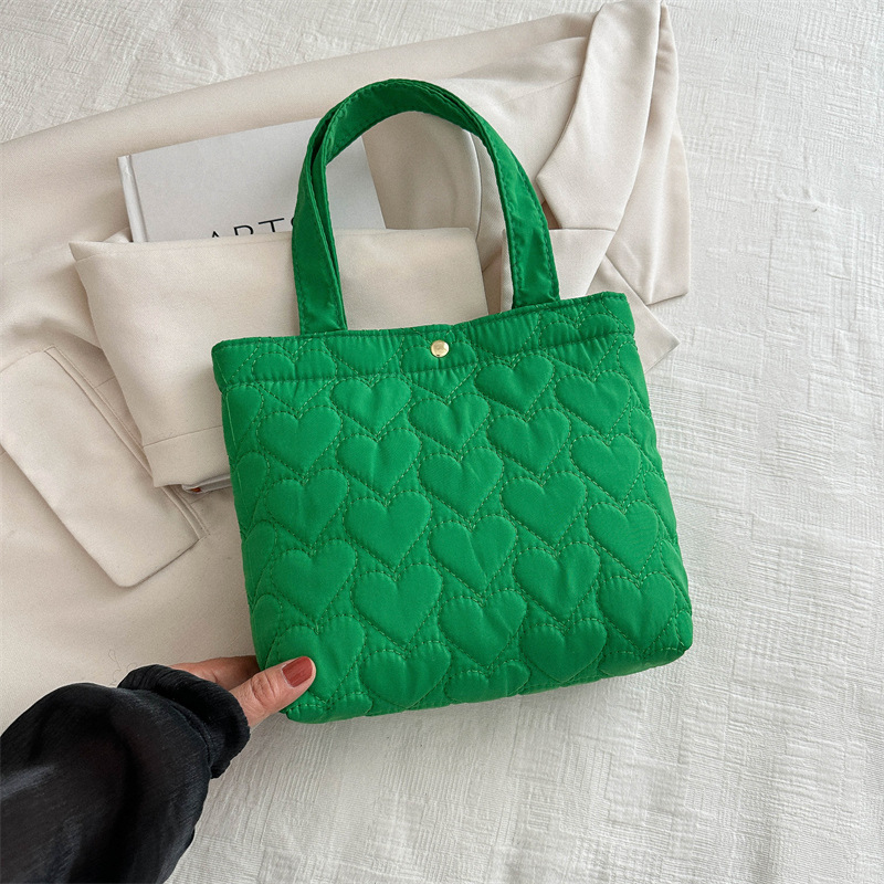Bolsa de ocio simple de gran capacidad para mujeres 2024 primavera nueva bolsa de ocio simple para estudiantes de mano ligera para mujeres