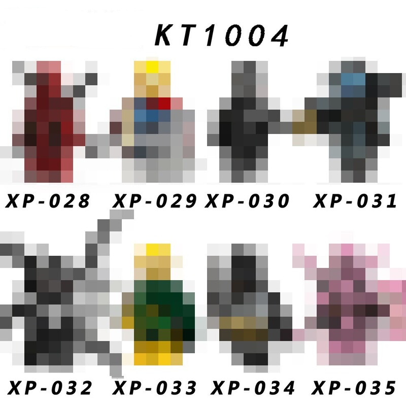 Foreign Trade Goods Kt1004 Super Movie Series Educational Assembled Building Block Minifigure Toys Opp Bag