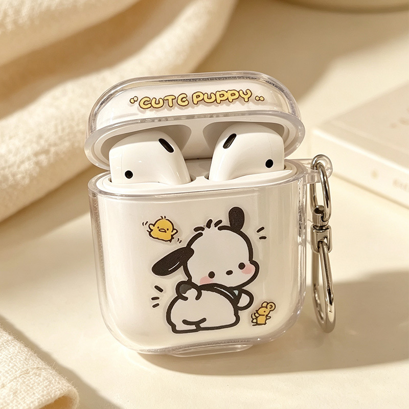 Funda protectora para auriculares i12, creativa y moderna, con dibujos animados, TPU, anticaída, carcasa suave, bolsa portátil personalizada, estilo divertido de mascota image 6