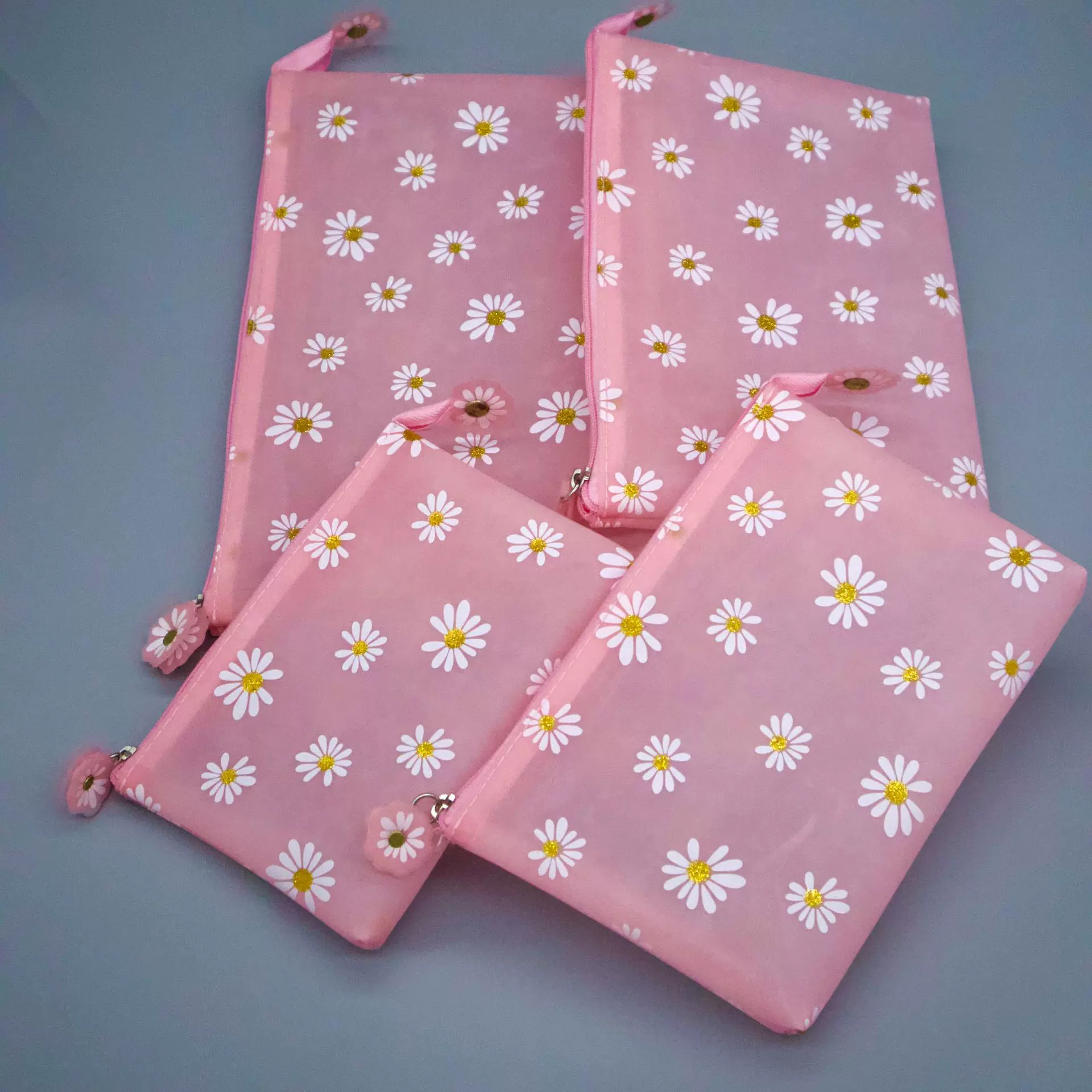 定制EVA雏菊少女零钱包化妆洗漱收纳袋迷你高颜值美妆化妆包厂家