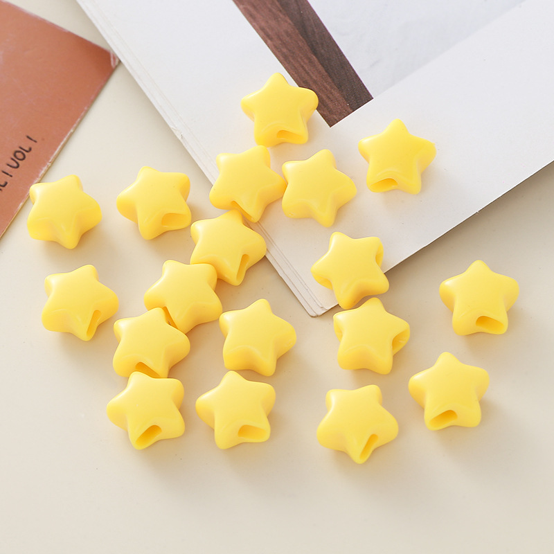 星型イエロー（14×13mm、穴径4.5mm）