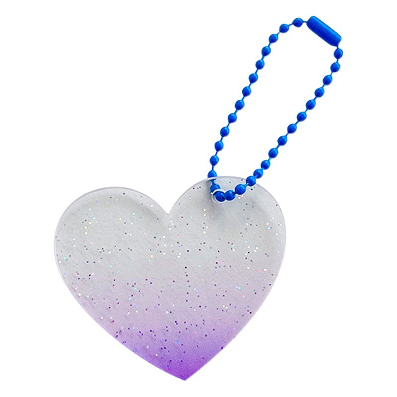 DIY градиентная слизь пластина слизь карта костюм 100 акрил лазерная прозрачная форма слизь Чак домашний кулон Love Bean