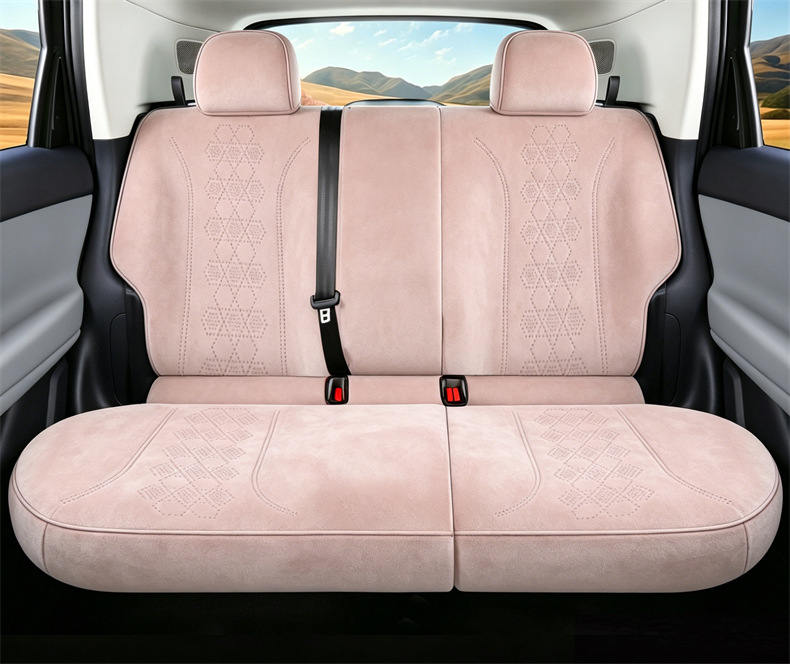 26 Models of Leapmotor A10-Specific Full-Cover Suede Saddle Pads, Car Seat Covers, Breathable All-Season Ramus Car Mats