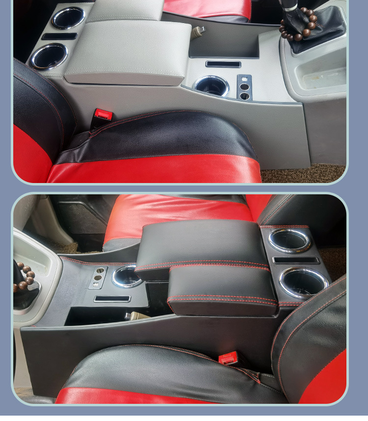Jianghuai Ruifeng M3 armrest box 14-21 Ruifeng m3plus commercial vehicle modified special non-perforated armrest box
