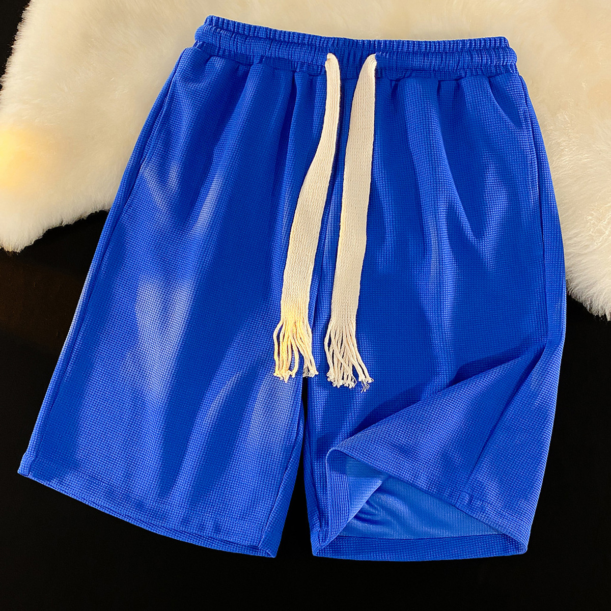 Directo DE FÁBRICA DE Hong Kong estilo casual pantalones cortos deportivos marca de moda quinto pantalones sueltos rectos pantalones de los hombres delgados de verano