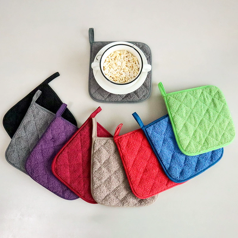 Изоляционная подкладка для полотенец, изоляционная подкладка из ткани с серебряным покрытием, подкладка для тарелок, перчатки для микроволновой печи, подкладка для кастрюли, обычная изоляционная подкладка