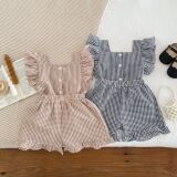 Bộ ồ ồ Trẻ em Baby и Matdlers 'Original Plaid Casual Comploed Suit