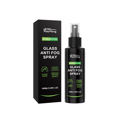 Rayhong Car Glass Anti-Fog Spray, Anti-Fogging Agent for Car Windows, Clear Vision Care Agent for Rearview Mirrors (Automotive glass defogging agent) - 100ml