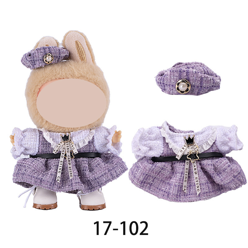 衣類のみ 1、2、3 世代のラブ服ペンダント、座れないベビー服、8 チェック柄オーバーオール セット|undefined