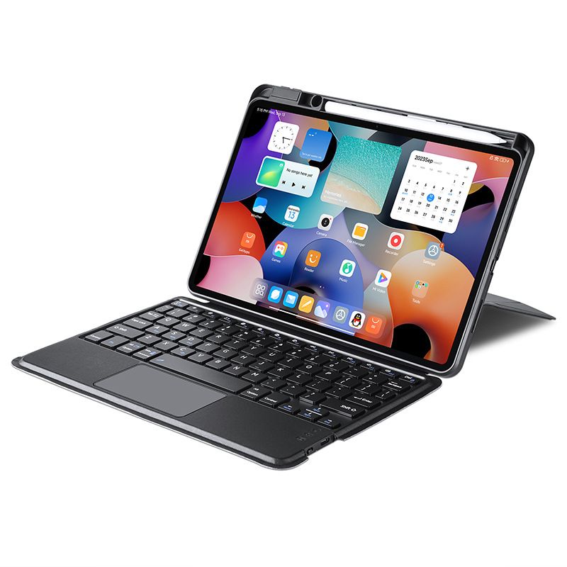Aplicable a Xiaomi Pad6Pro cubierta de teclado inalámbrico placa plana separación magnética retroiluminación teclado externo al por mayor