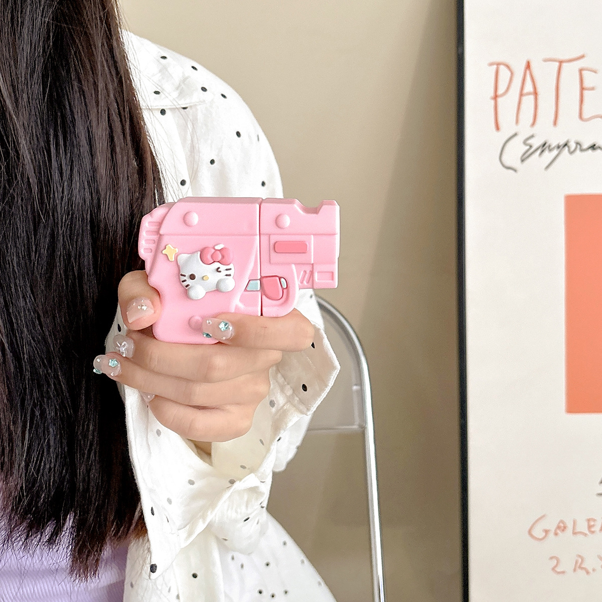 Silicone japonés y coreano arco para gatos para airpods 3 cubierta pro2 bluetooth 1 / 2 generación estuche de auriculares a prueba de caídas