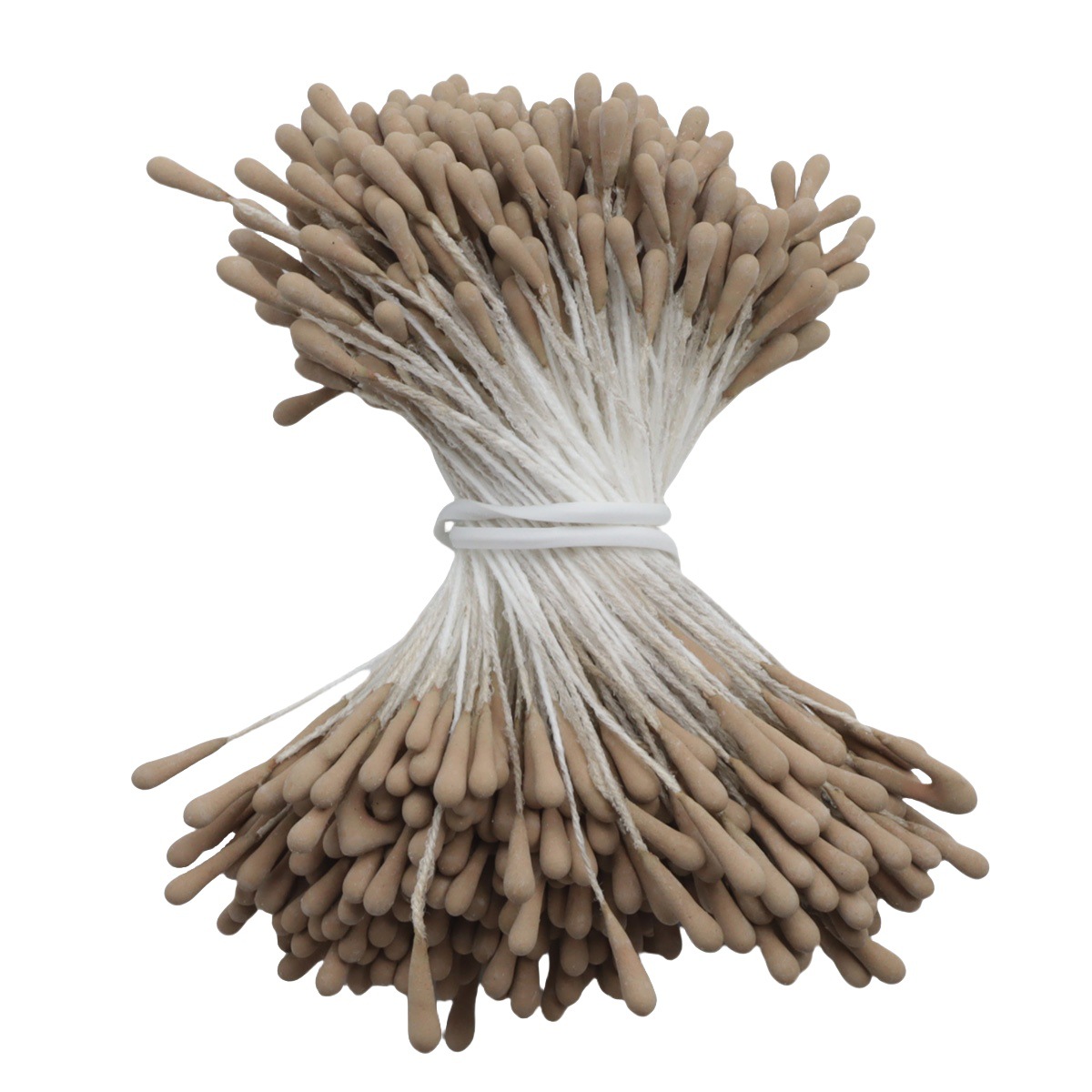 2 mm, 390 piezas, núcleo de flor mate, flor artificial, estambre de yeso ecológico, material para rosas y lirios, cabezal a juego
