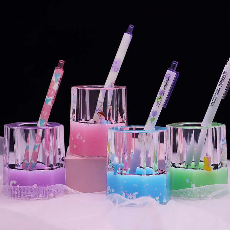 다이아몬드 모양의 펜홀더 [색상 랜덤]