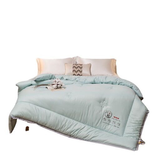 A-type baby and mother-level pure cotton single and double quilt core, thick 100% cotton soybean winter skin-friendly quilt, promotional gift cotton quilt