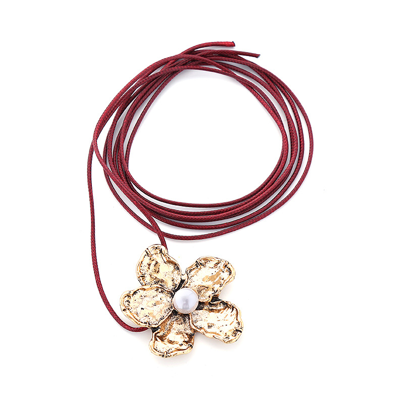 Women's Gender Exaggerated Heart Shape Alloy Copper Choker Wholesale