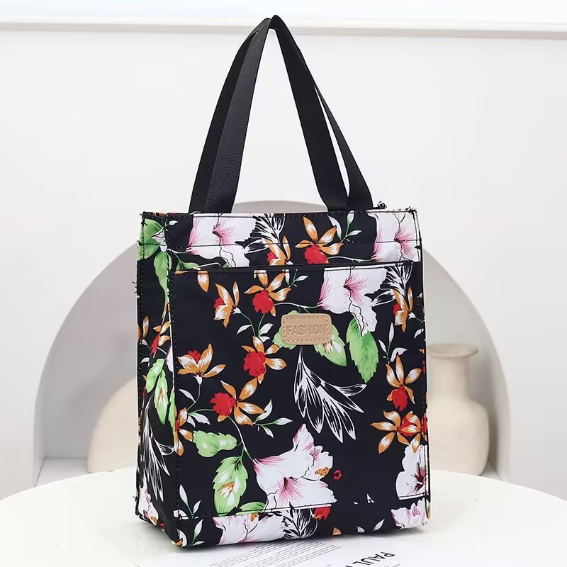 Nuevo portátil Oxford tela impermeable durable bolsa de mamá bolso de hombro de moda impresa bolsa de tela bolsa de almacenamiento bolsa de salida