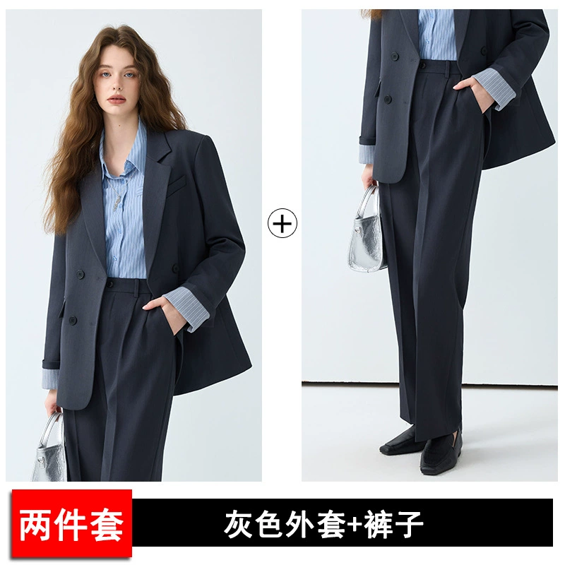 Set, demi-season classic suit jacket, slim fit