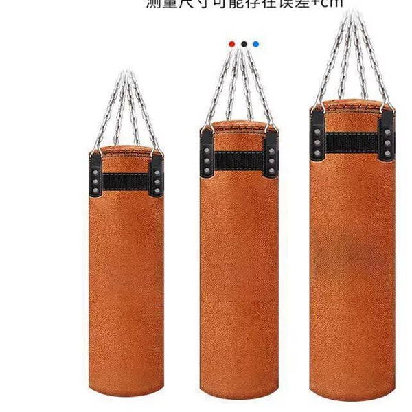 Professional Boxing Punching Bag, Hanging Hollow Sandbag for Martial Arts, Sanda, Muay Thai, Children and Adults, Hanging Type Sandbag
