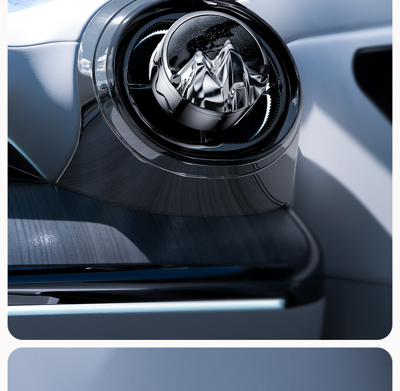 Wholesale 2025 car aromatherapy car pendant high-end car air outlet fragrance decorations lasting light fragrance ornaments
