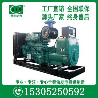 250KW重庆康明斯系列柴油发电机组(NTA855-G1A)大功率