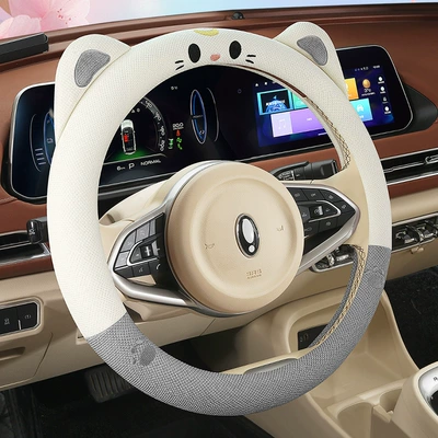 Ladies Anti-Slip Cute Cartoon Car Steering wheel cover