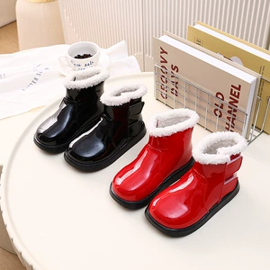 Bmw Martens утепленные зимние ботинки детские удерживающие тепло короткие сапоги мягкая подошва