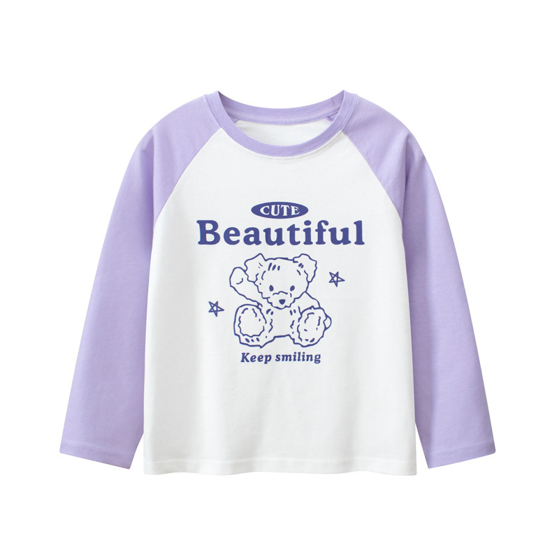 GRrr children's clothing long sleeve T-shirt autumn new boys and girls bottoming shirt clothes cross-border live supply of a generation of hair