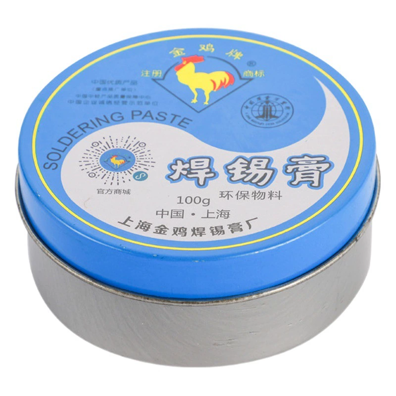 Оптовая продажа Шанхай Jinji паяльная паста 100 г флюс Защита окружающей среды в штучной упаковке паяльная паста Сварка вспомогательный паяльник паяльное масло