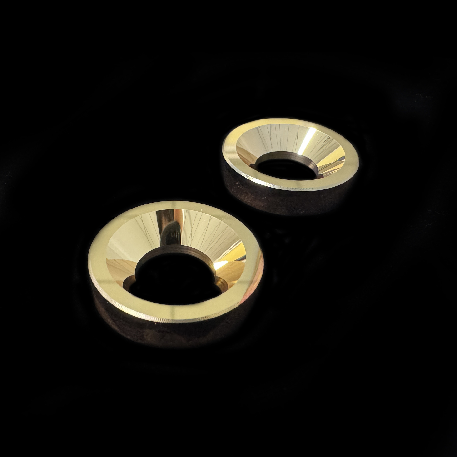 光学镀金铜锥镜