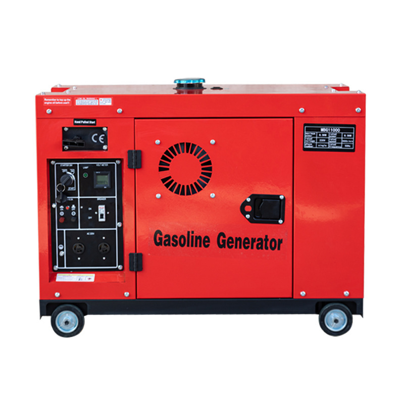 5 ~ 10kw静音ガソリン発電機ユニット単相220v小型移動三相380ダブル電圧工業級8kw|undefined