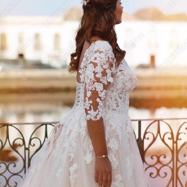 European and American cross-border new wedding dress bride wedding…