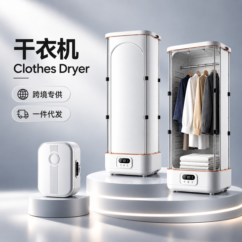 Dryer for Cross-Border Use, Foldable Clothes Dryer for Home Use, Fast Drying, Steam Disinfection Dryer, Home Clothes Dryer Dryer for Cross-Border Use, Foldable Clothes Dryer for Home Use, Fast Drying, Steam Disinfection Dryer, Home Clothes Dryer