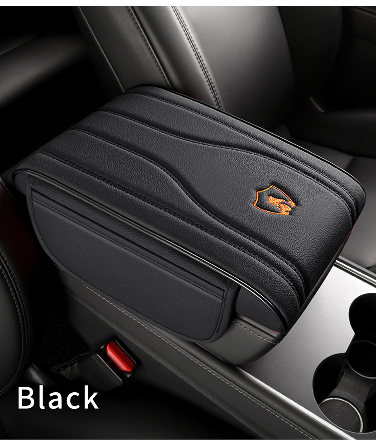 Car Armrest Box Pad Universal Storage Bag Car Phone Pocket