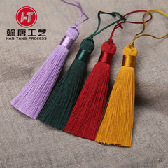 8 cm tassel fringe polyester material bookmark sachet accessories for clothing with large quantity and favorable price