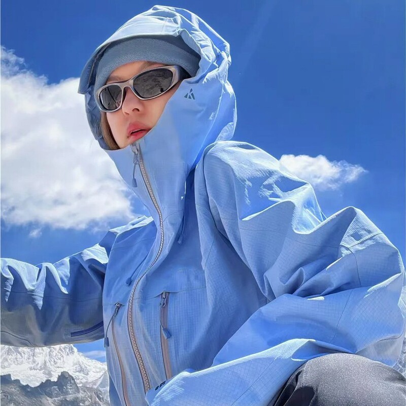 Sunstone Jacket Montxpro Outdoor Single Layer Heat Sealed Jacket Three Layer Laminated Windproof and Waterproof Ski Jacket