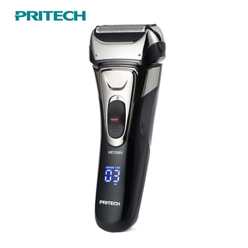 Peach new electric shaver with LED display, professional razor, reciprocating multi-function beard shaver