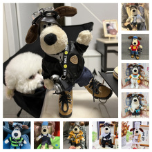 (不含狗)掌门狗23cm公仔服装配件热销修狗毛衣套装背带裤衣服现货