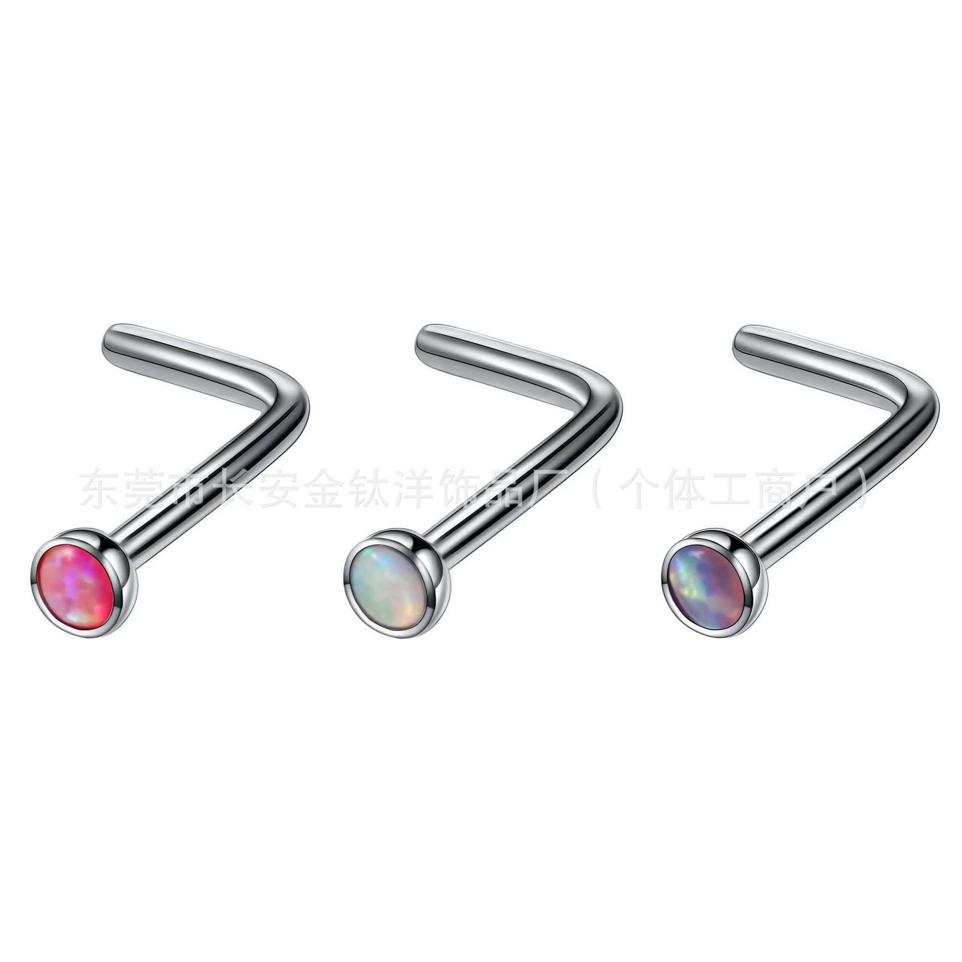 Labret piercing jewelry detail image