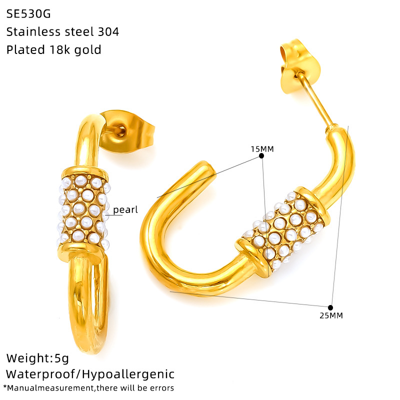 Daily, Street Occasion 1 Pair Retro Classic Style Heart Shape Bow Knot 304 Stainless Steel Ear Studs